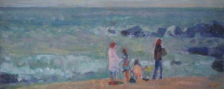 Porthmeor Beach, July Evening (CORTEREAL GALLERY)