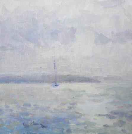 Mooring in The Sound, Autumn Morning WESTCROFT