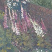 Foxgloves and Roses