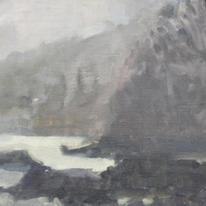 Winter Sun through Morning Fog, Penlee