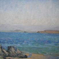 Godrevy with Two Gulls