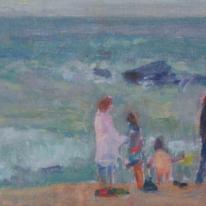 Porthmeor Beach, July Evening (CORTEREAL GALLERY)