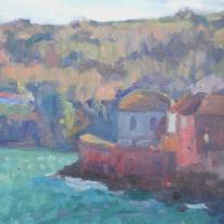 Cawsand from Island House, April Afternoon