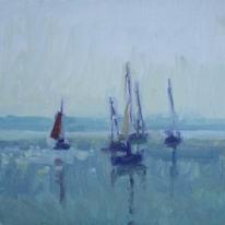 Boats in the Bay, Early Morning