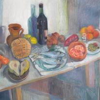 Orange Still Life