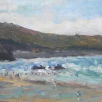 Incoming Tide, Porthmeor Beach