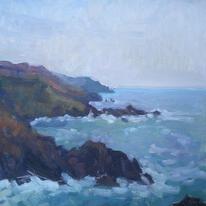 Towards Zennor, Late January Morning