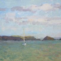 Sailing Boats on a Green Sea (ACADEMY GALLERY)