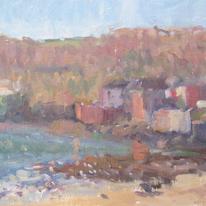Cawsand from Norr Rock, Early March
