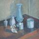 White Still Life with… | | 41 x 36cm | Oil on board White Still Life with…