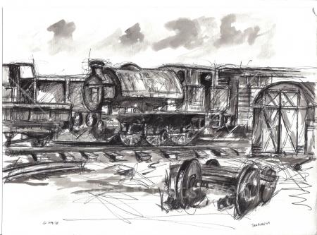 the end of the line Tanfield -1