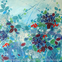winter hedgerow