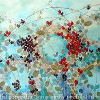 Rosehips and hawthorn berries