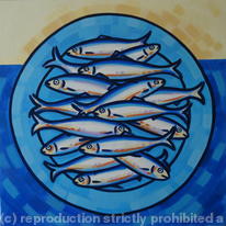 plate of sprats