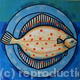 plaice on a plate