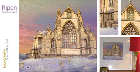 Ripon Cathedral from the east