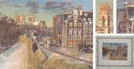 York - walking the walls in winter
