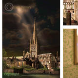 Norwich cathedral from the south - Digital art