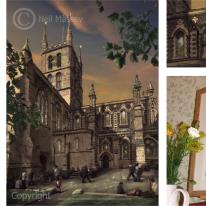 Southwark cathedral - by the market