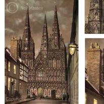 Lichfield Cathedral - west front