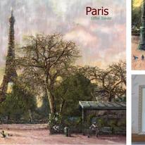 Paris - evening in the park