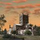 Tewkesbury evening glow