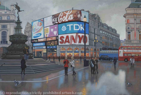 Rainy Day Piccadilly