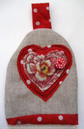 Egg cosy rose