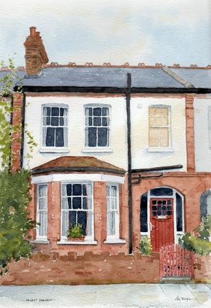 house portrait example
