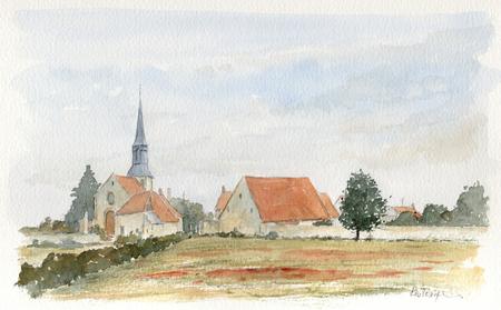 Normandy village
