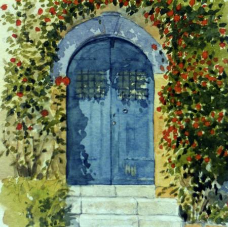 Door and Steps