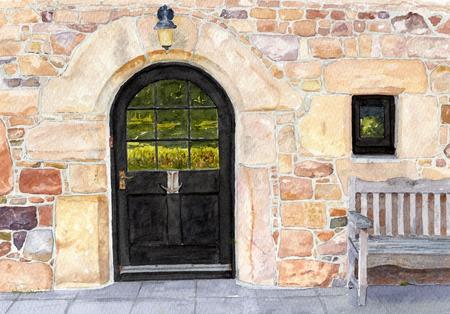 Old Farmhouse Door, Jersey