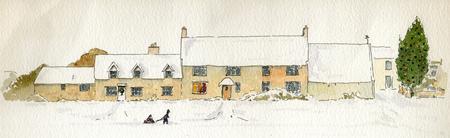 Orton Waterville Christmas Card
