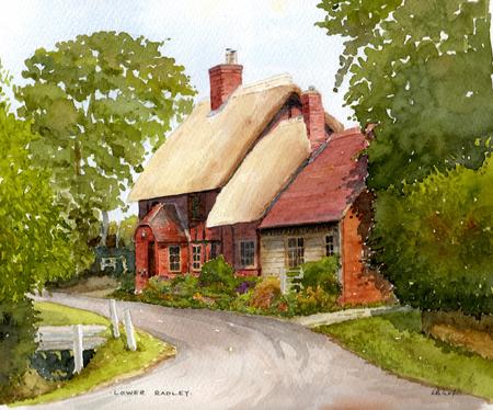 New Thatch House Portrait