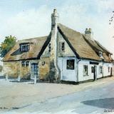 The King Bill, Histon, Cambridge - watercolour