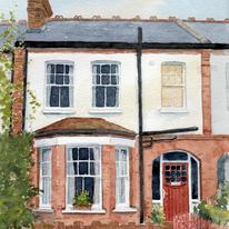 house portrait example
