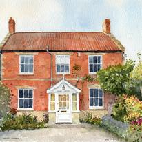 house portrait example