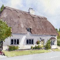 house portrait example