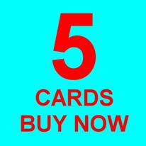 5 Greetings Cards
