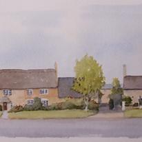 Orton Waterville Village Scene
