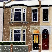 Snowy London Home