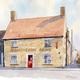 Palmerston Arms, Peterborough… | £50 | 17 x 17cm | watercolour Palmerston Arms, Peterborough…