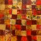 Abstract in acrylics | £50 | 41 x 41cm | Acrylic on deep canvas Abstract in acrylics