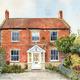 house portrait example | (sold) | | watercolour house portrait example
