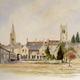 Stamford from the Meadows