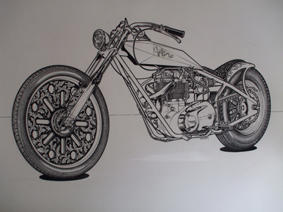 TRIUMPH CUSTOM BIKE