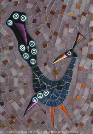 Purple Peacock
