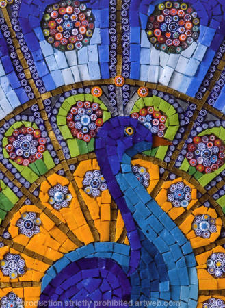 Art Cards Gallery: Peacock Display