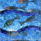 Enamel Fish - Enamels, Mexican Smalti,