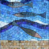 Enamel Fish (Detail) - 